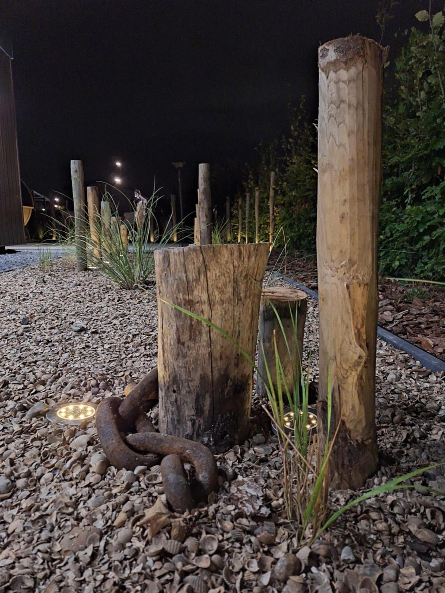 'Relax Lodge Sea' - Wellness Lodge In Zeeland - Private Sauna - Airco - Garden - Outdoor Swimming Pool - Free Wifi, Towels & Bed Linen Heinkenszand Bagian luar foto
